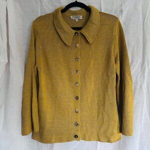 Yves Saint Laurent Cotton/Silk Cardigan